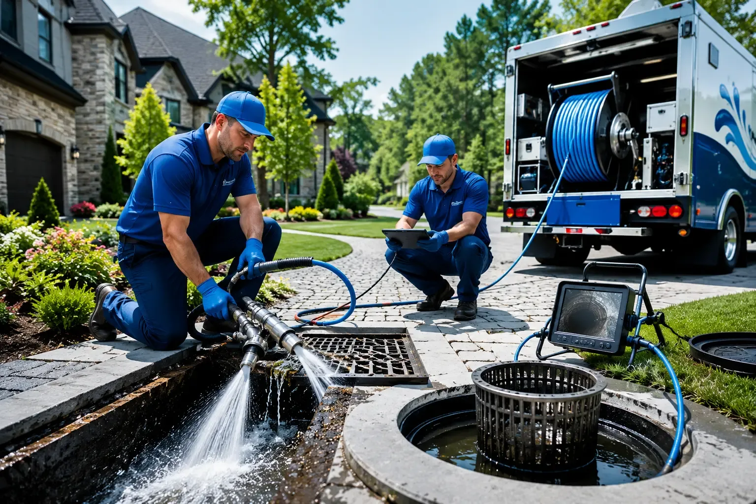Local outdoor drain cleaning professionals in Townville, PA